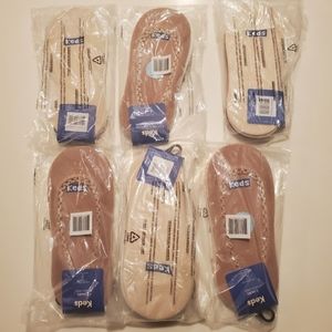 Six 3-Packs of Keds Liner Socks ~ 18 pairs total